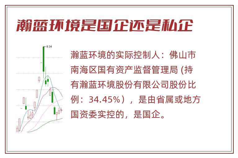 瀚蓝环境是国企还是私企