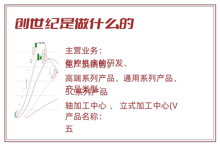 创世纪是做什么的