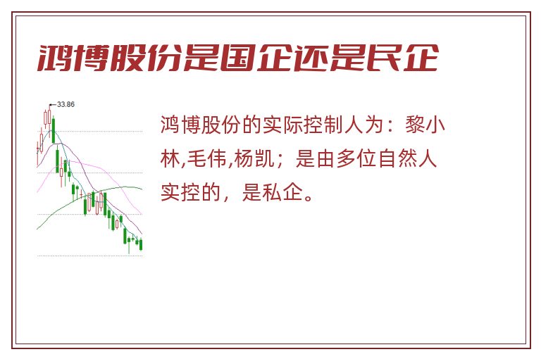 鸿博股份是国企还是民企