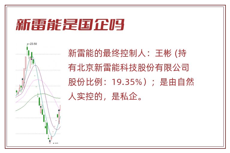 新雷能是国企吗