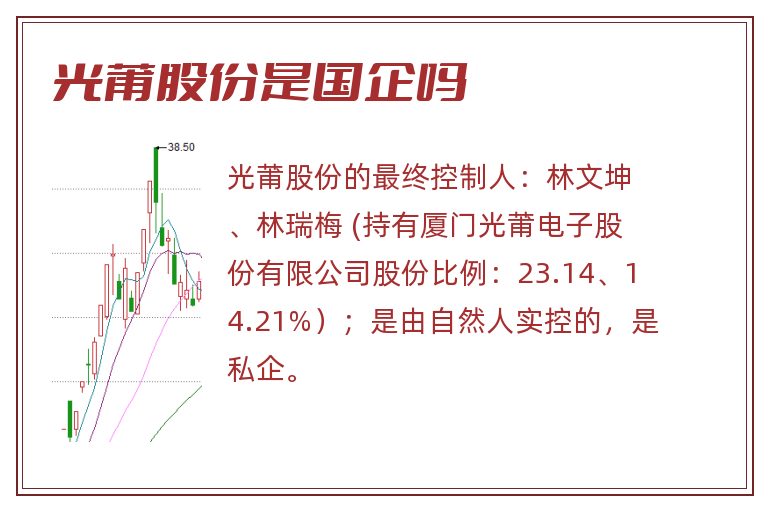 光莆股份是国企吗