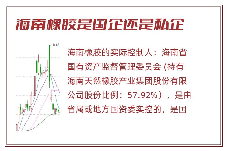 海南橡胶是国企还是私企