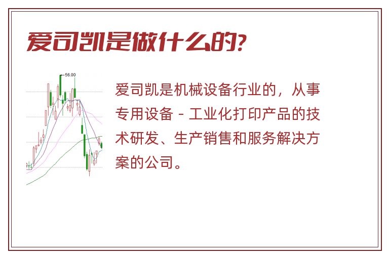 爱司凯是做什么的?