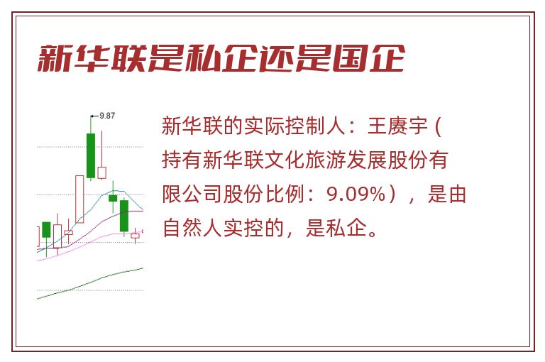 新华联是私企还是国企