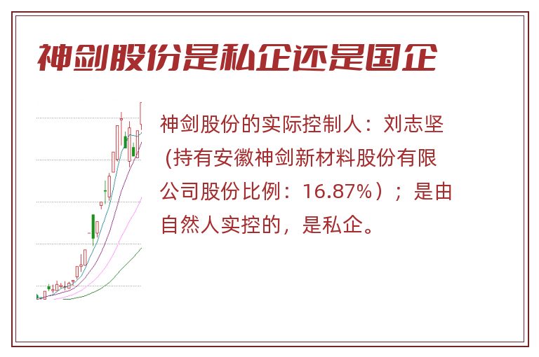 神剑股份是私企还是国企