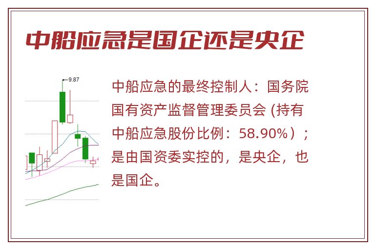 中船应急是国企还是央企