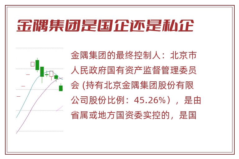 金隅集团是国企还是私企