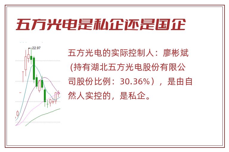 五方光电是私企还是国企