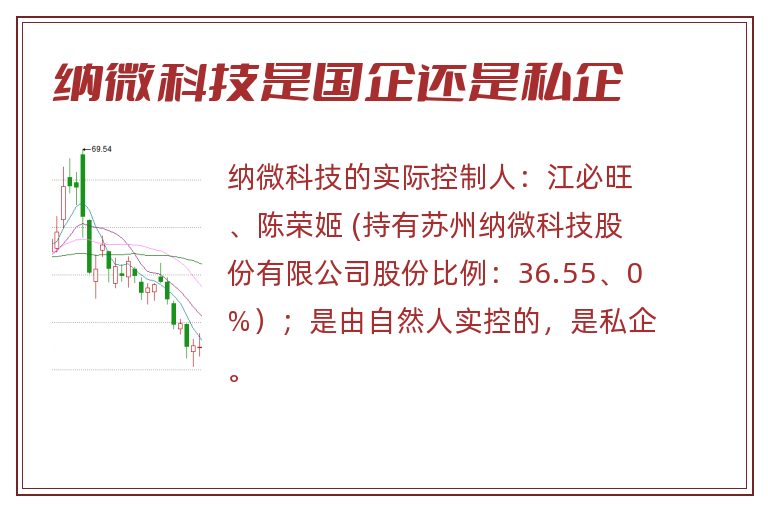 纳微科技是国企还是私企