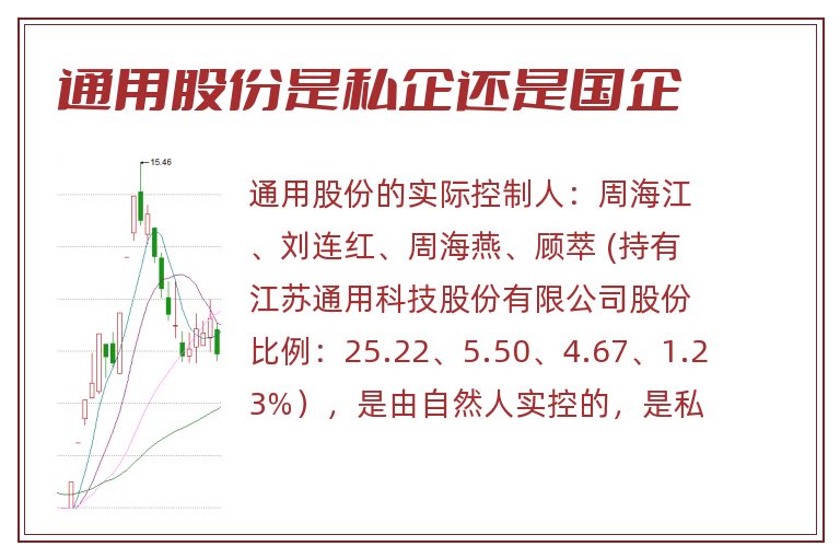 通用股份是私企还是国企