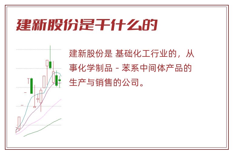 建新股份是干什么的