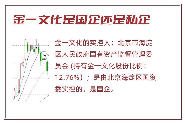 金一文化是国企还是私企