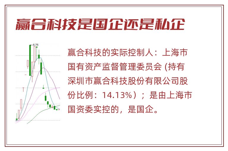 赢合科技是国企还是私企