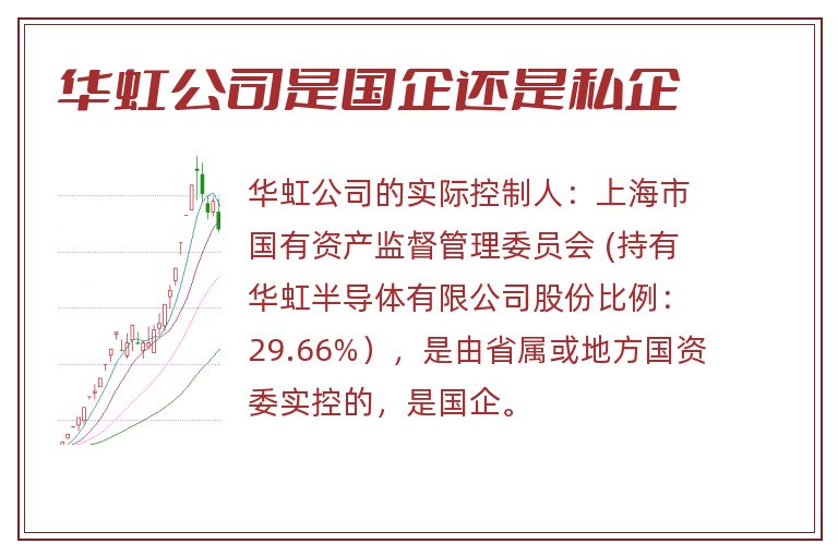 华虹公司是国企还是私企