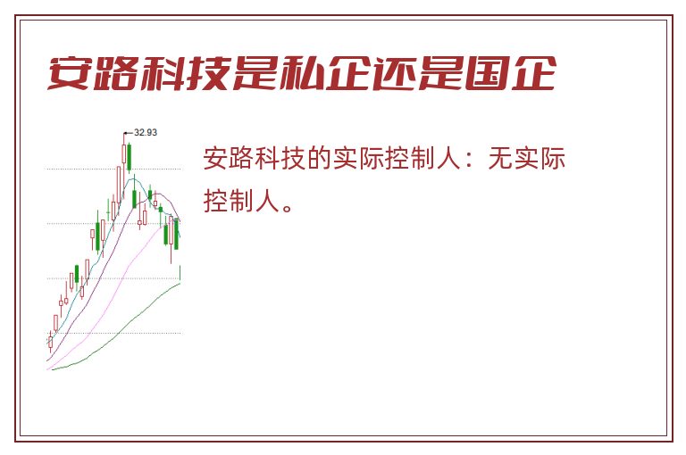 安路科技是私企还是国企