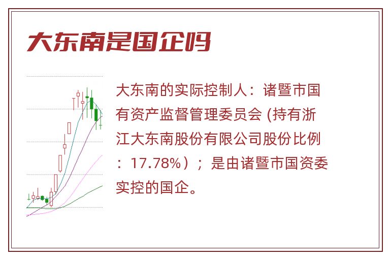 大东南是国企吗