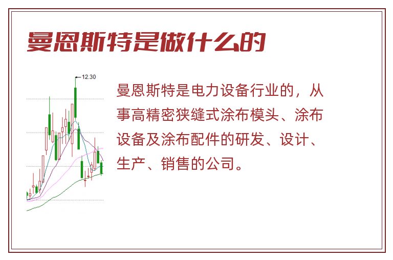 曼恩斯特是做什么的