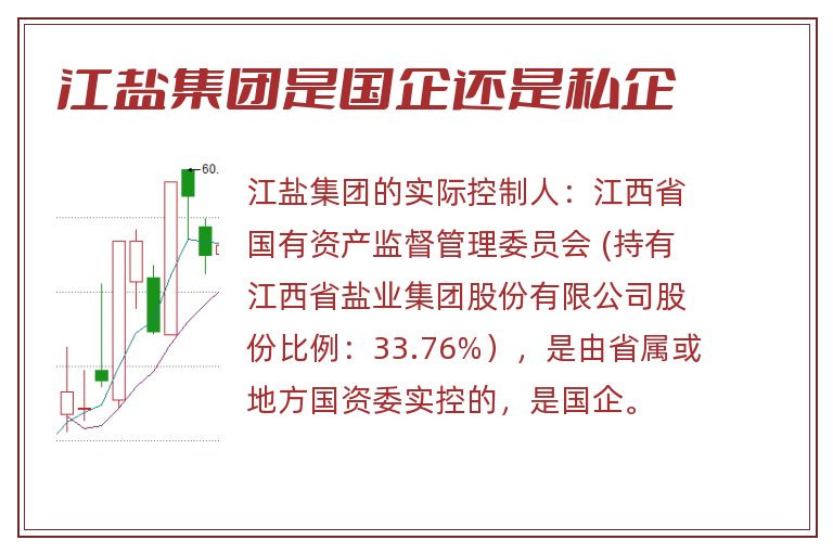 江盐集团是国企还是私企