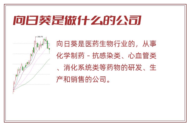 向日葵是做什么的公司