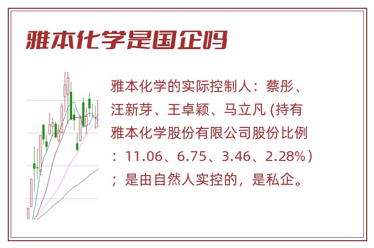 雅本化学是国企吗