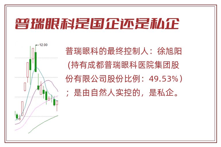 普瑞眼科是国企还是私企