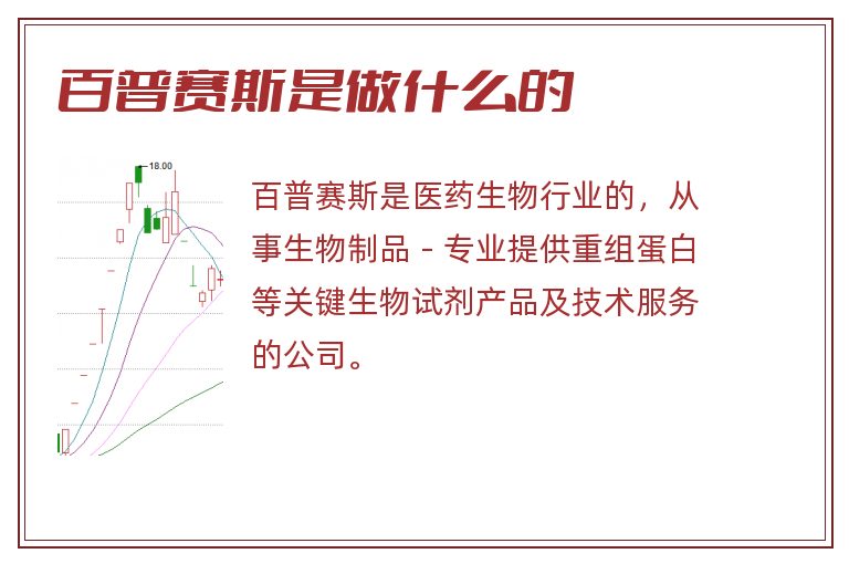 百普赛斯是做什么的