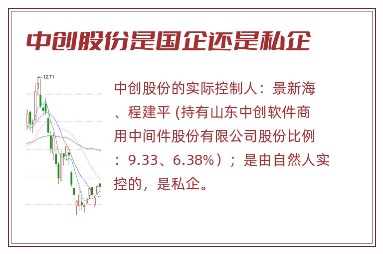 中创股份是国企还是私企