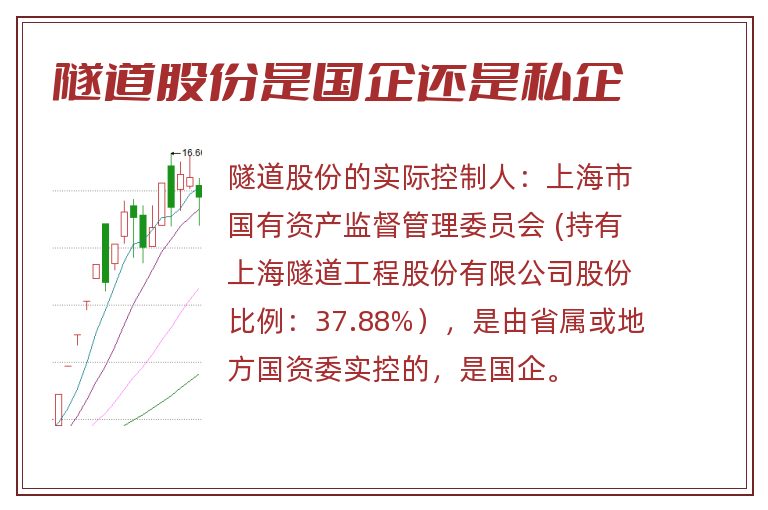 隧道股份是国企还是私企