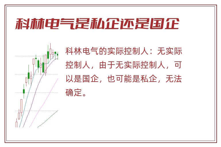 科林电气是私企还是国企