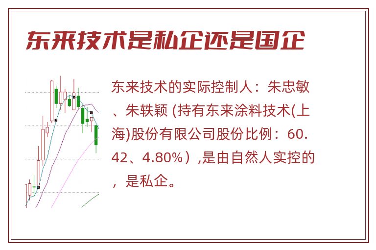 东来技术是私企还是国企