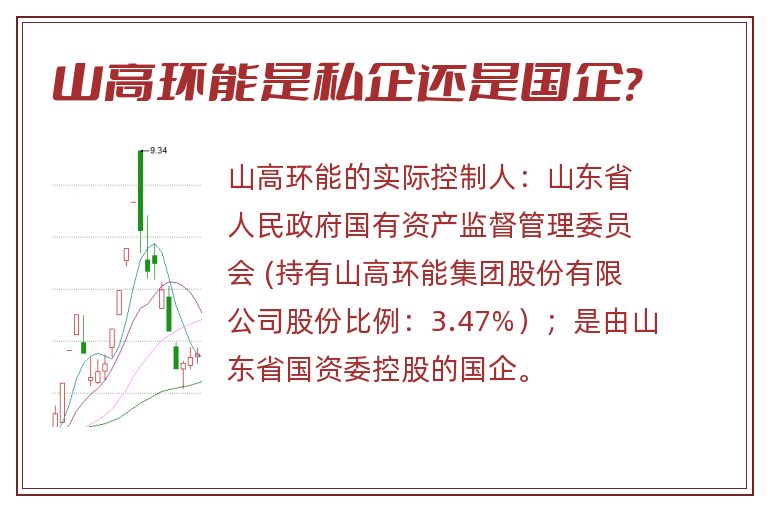 山高环能是私企还是国企?