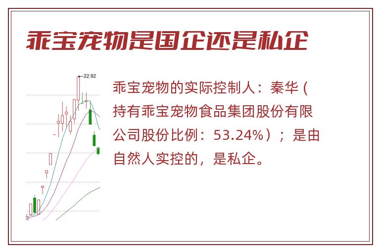 乖宝宠物是国企还是私企