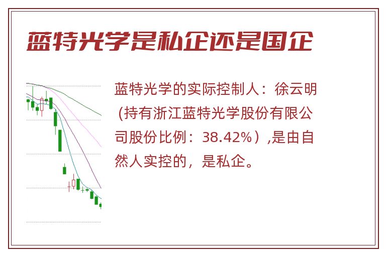 蓝特光学是私企还是国企