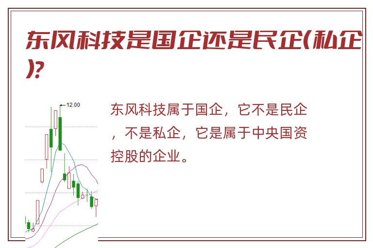 东风科技是国企还是民企（私企）？