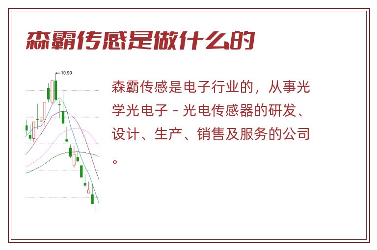 森霸传感是做什么的