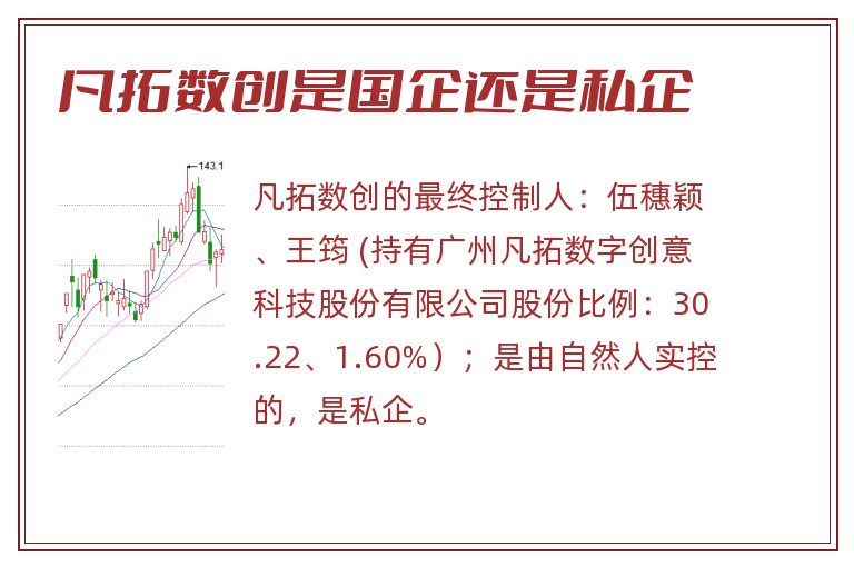 凡拓数创是国企还是私企