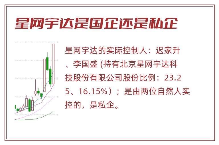 星网宇达是国企还是私企