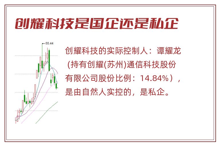 创耀科技是国企还是私企