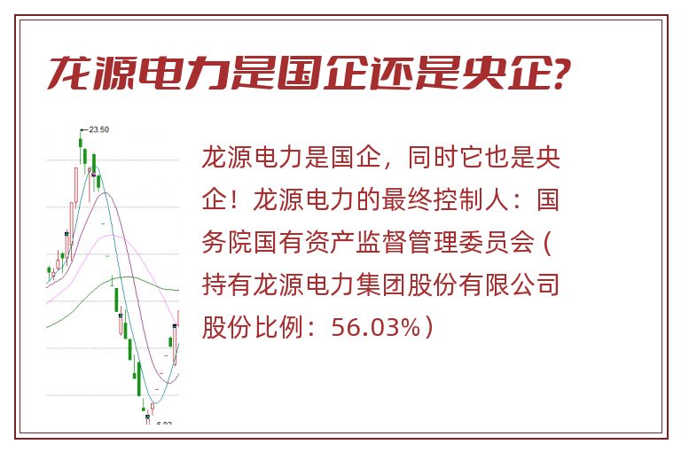 龙源电力是国企还是央企？