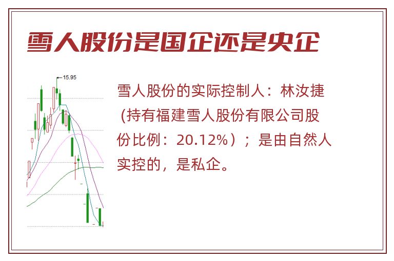 雪人股份是国企还是央企