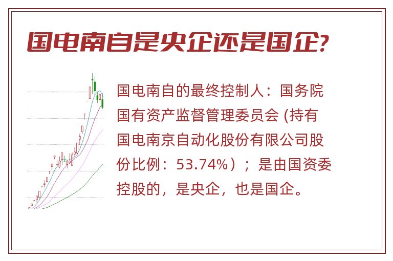 国电南自是央企还是国企?