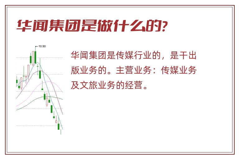 华闻集团是做什么的?