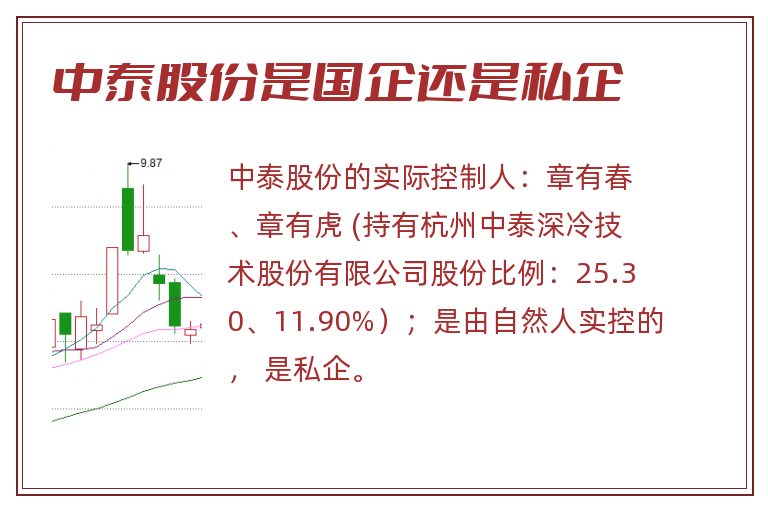 中泰股份是国企还是私企