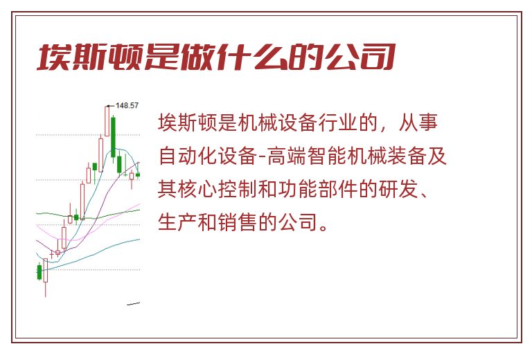 埃斯顿是做什么的公司