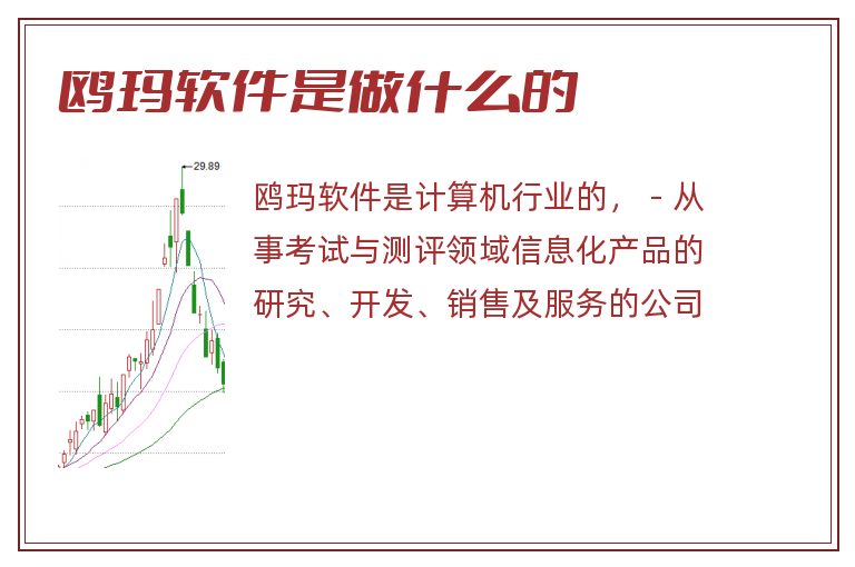 鸥玛软件是做什么的