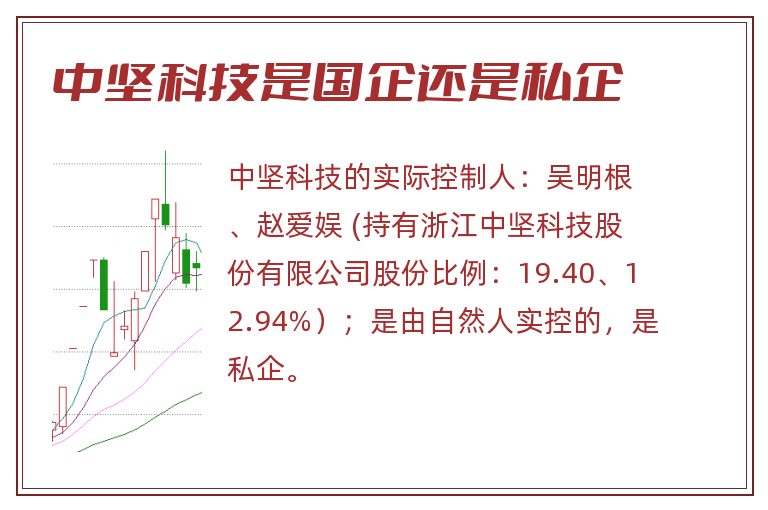 中坚科技是国企还是私企