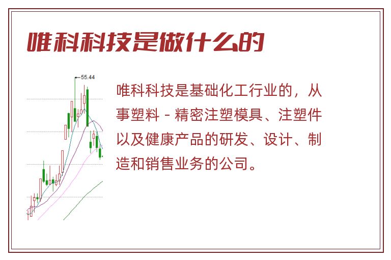 唯科科技是做什么的