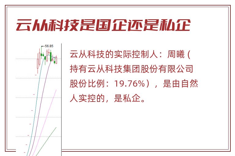 云从科技是国企还是私企