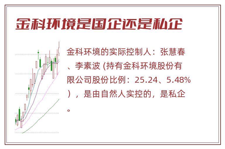 金科环境是国企还是私企