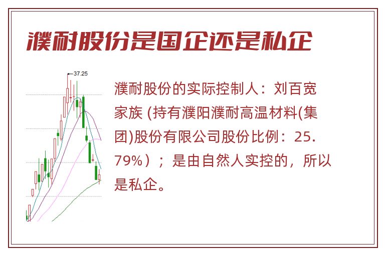 濮耐股份是国企还是私企